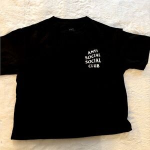 anti social social club size small shirt